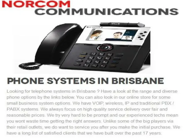 Best Office Phone Systems In Brisbane