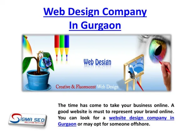 Web Design Company In Gurgaon