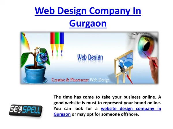 Web Design Company In Gurgaon