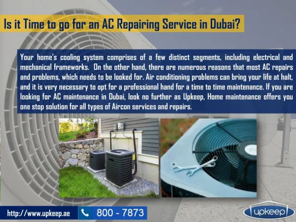 Best and Inexpensive AC Repairing Service in Dubai
