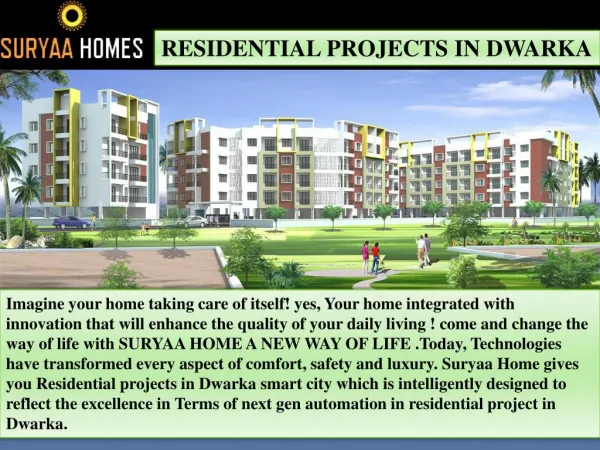 Residential projects in Dwarka