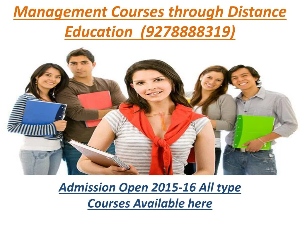 management courses through distance education 9278888319