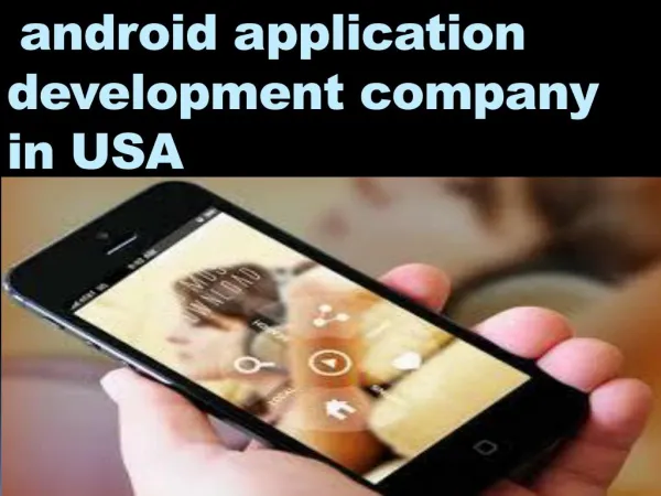 android application development company in USA