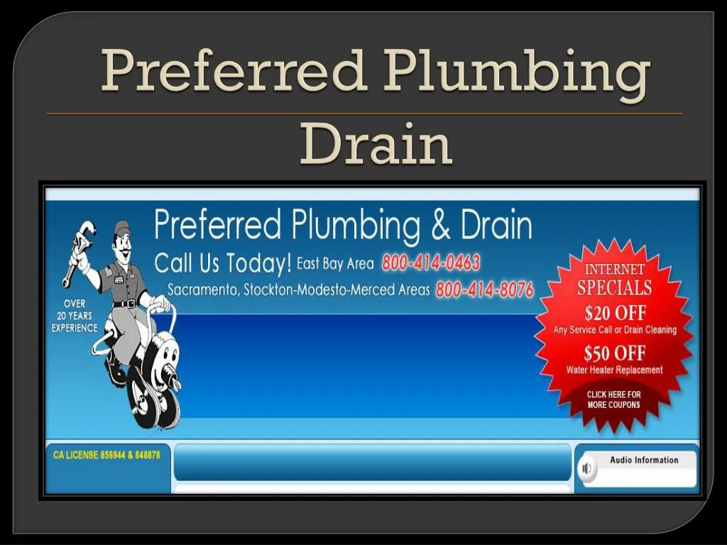 preferred plumbing drain