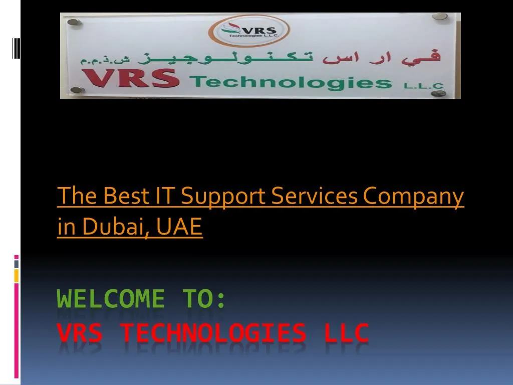 the best it support services company in dubai uae