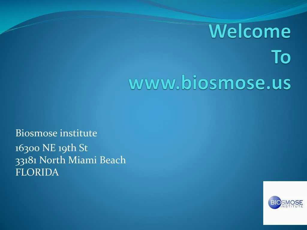 welcome to www biosmose us