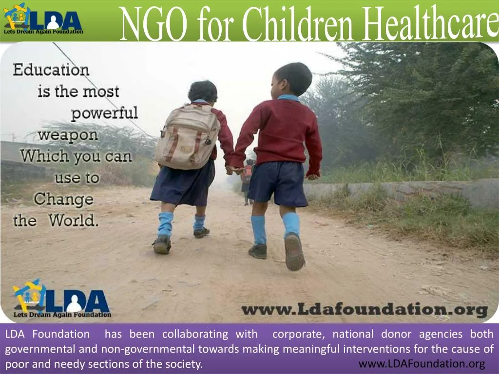 ngo for children healthcare