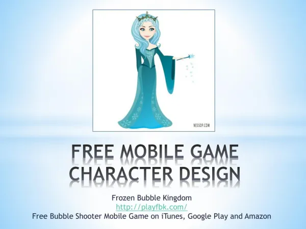 Free Mobile Game Character Design Frozen Bubble Kingdom