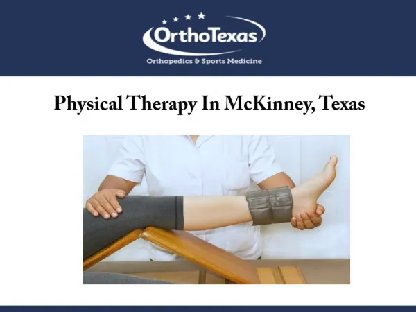 Physical Therapy In McKinney, Texas