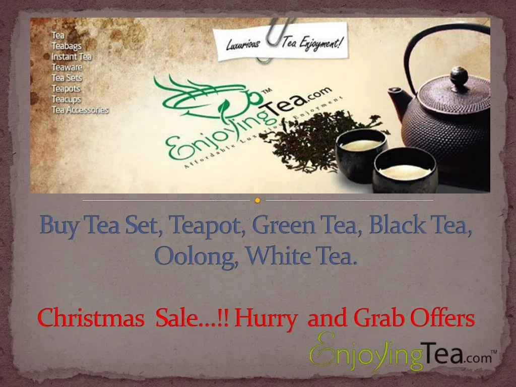 buy tea set teapot green tea black tea oolong white tea christmas sale hurry and grab offers