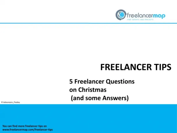 5 Freelancer Questions on Christmas (and some Answers)
