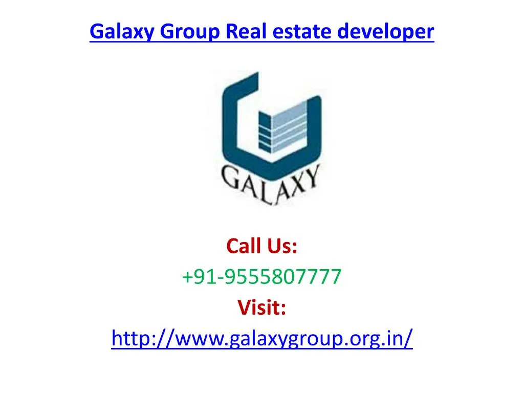 galaxy group real estate developer