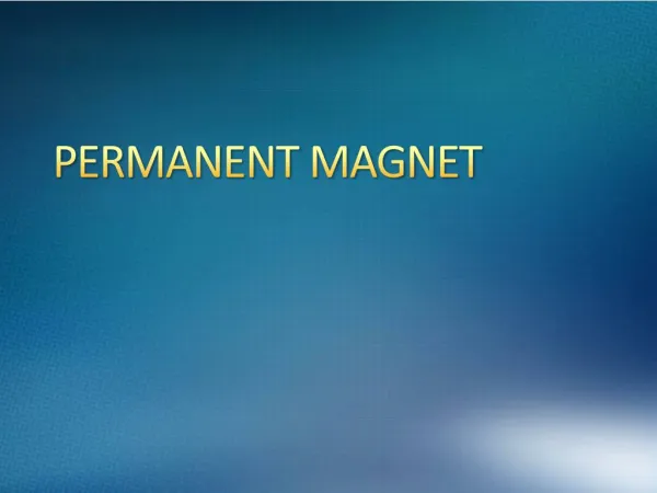 Permanent Magnet Manufacturers in India|Chennai|Bangalore|Vijawada