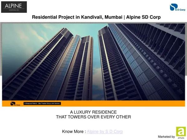 Alpine - Property For Sale in Kandivali East Mumbai