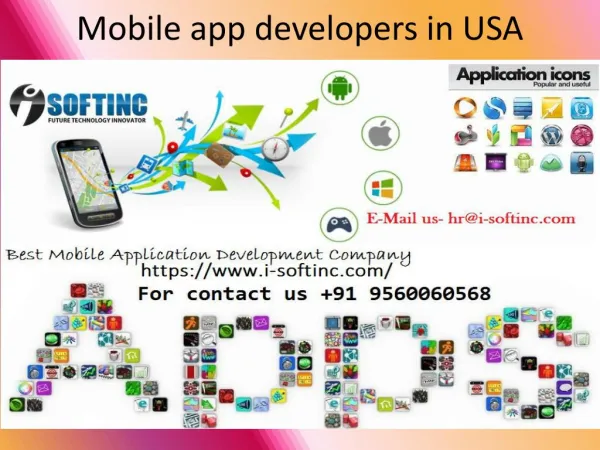 mobile app developers in USA