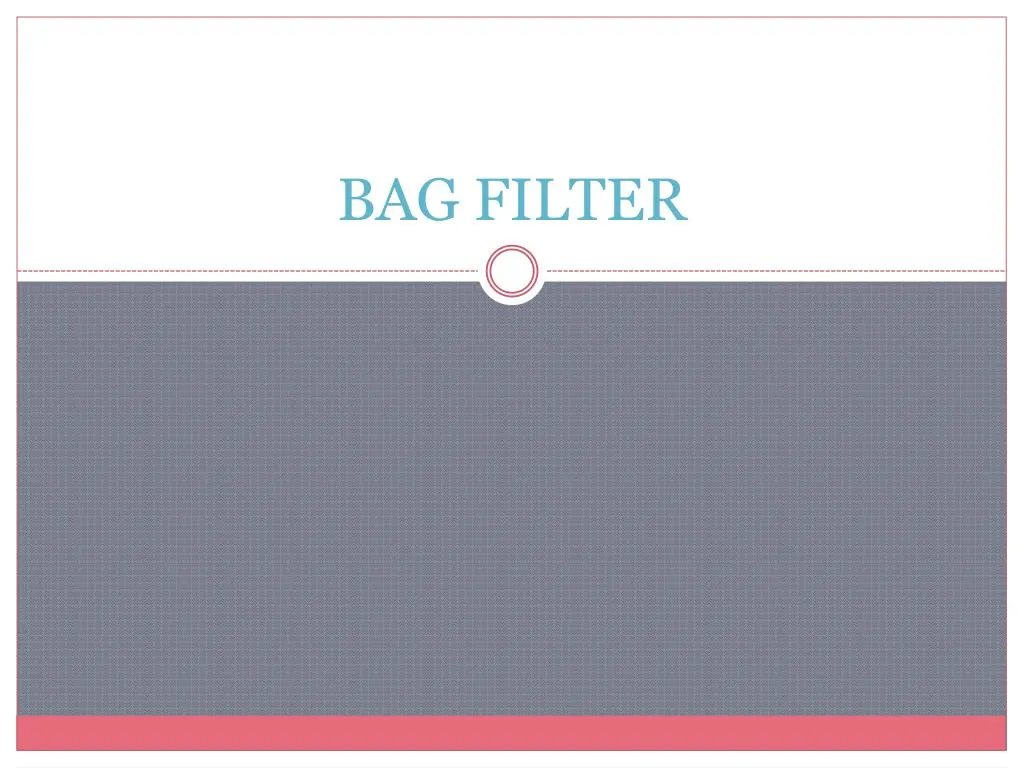 bag filter