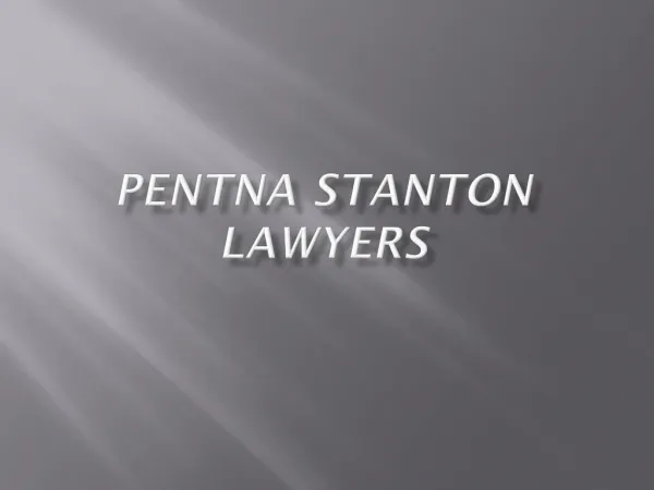 Pentna stanton lawyers
