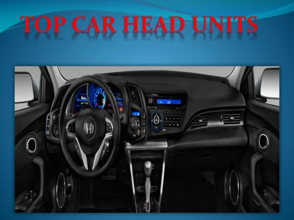 top car head units