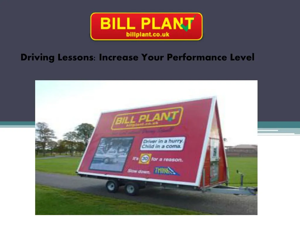 driving lessons increase your performance level