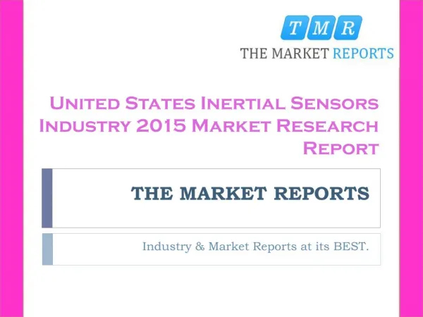 Analysis of Inertial Sensors Production, Supply, Sales and Market Status Forecast Report