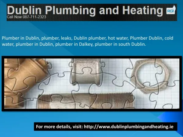 Plumber Dublin