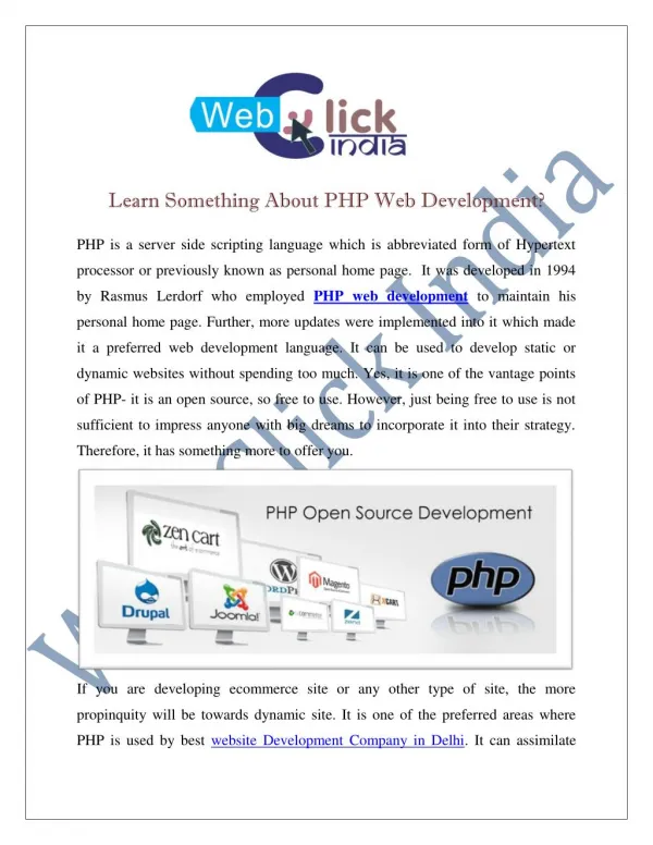 Website Development Company in Delhi India