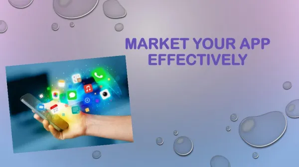 Market Your App Effectively
