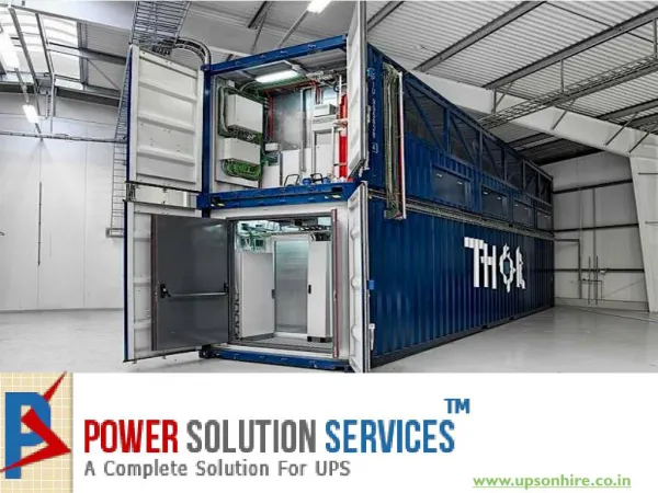Best UPS Rent in Delhi NCR Call Power Solution Services