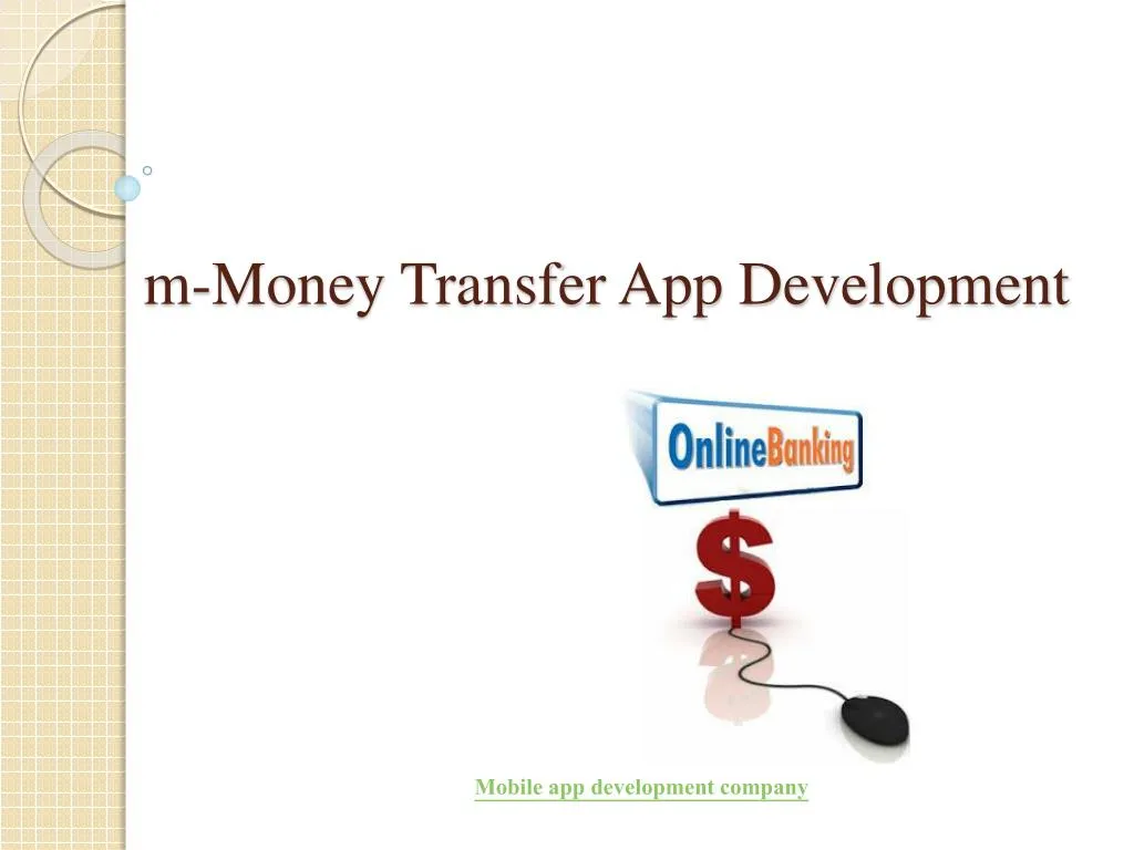 m money transfer app development