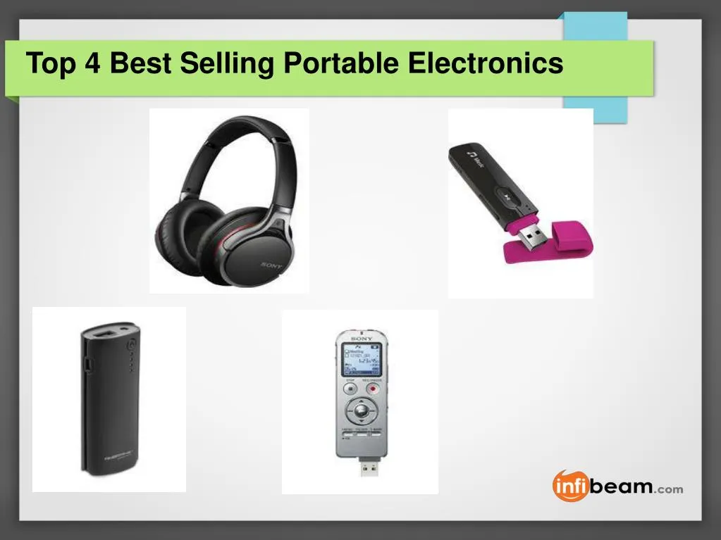 top 4 best selling portable electronics