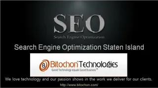 Search Engine Optimization Staten Island - slide 1