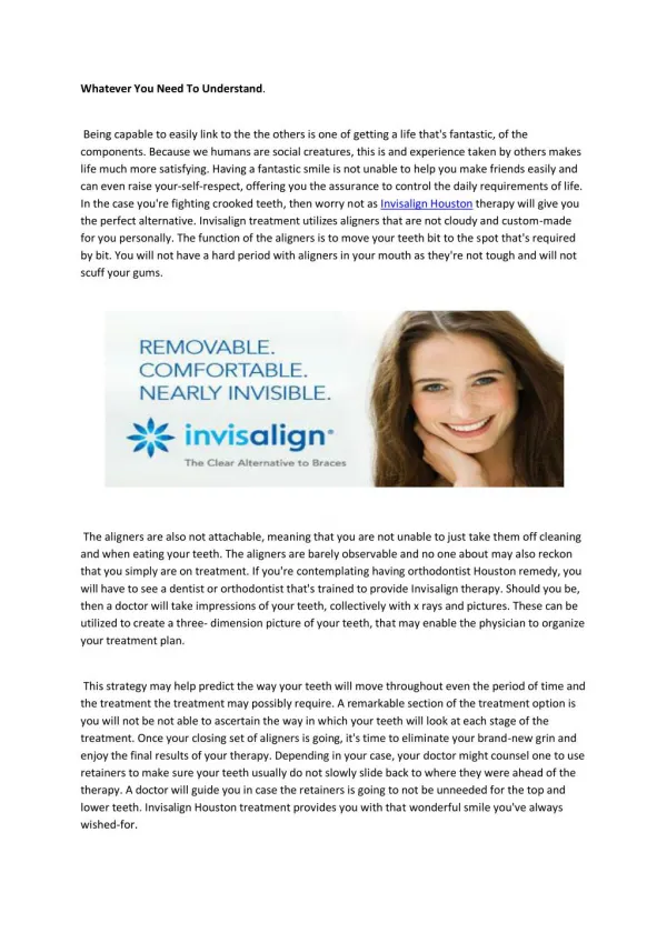 Invisalign houston