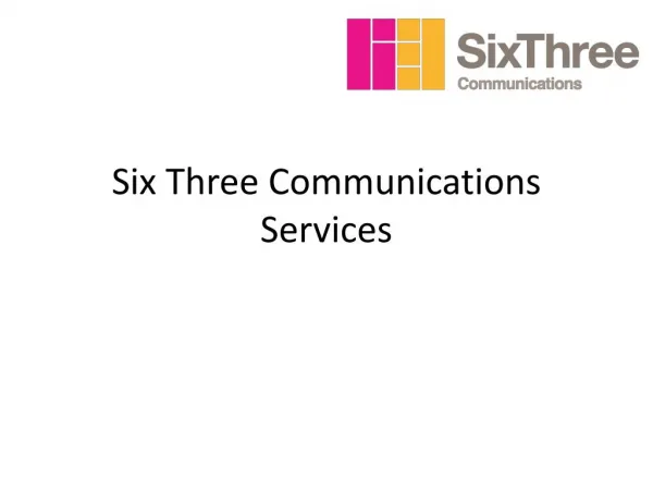 six three communications services