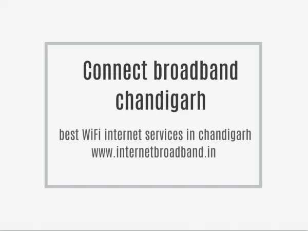 airtel broadband in chandigarh