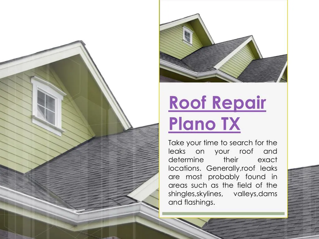 roof repair plano tx