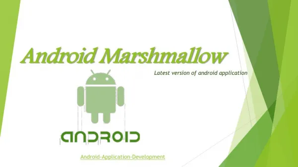Android marshmallow Application Development companies