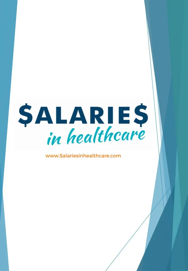 Healthcare Professionals Are You Paid Enough?