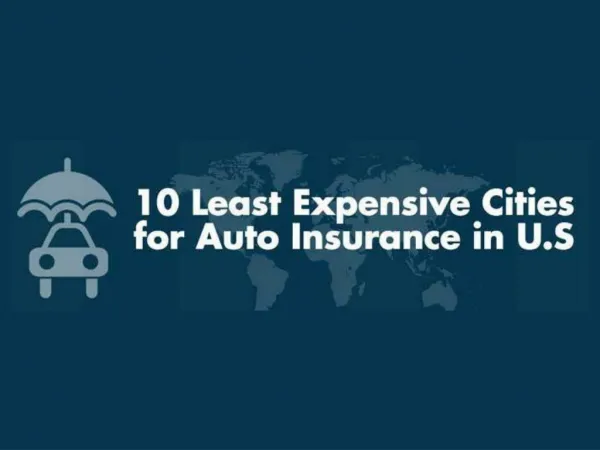 10 Least Expensive Cities for Auto Insurance in the U.S.