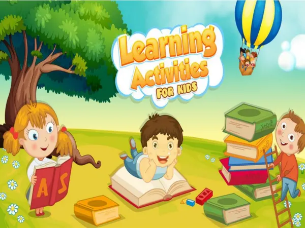 Learning Activities for Kids