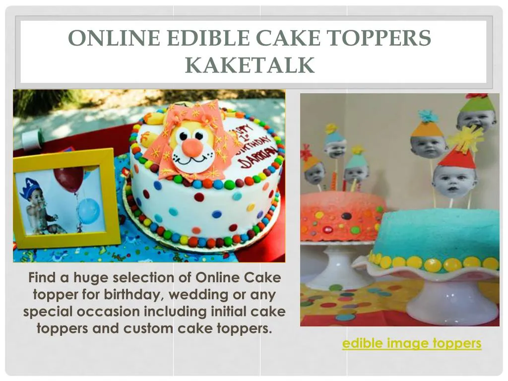online edible cake toppers kaketalk