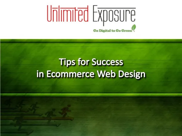 Tips for Success in Ecommerce Web Design
