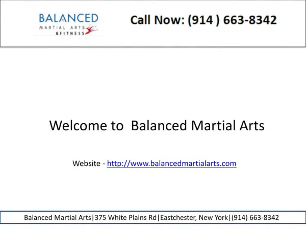 Kids martial arts balanced martial arts