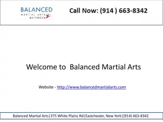 Kids martial arts balanced martial arts - slide 1