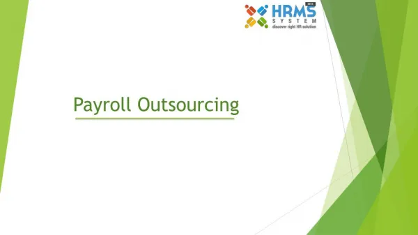 Payroll outsourcing software | hrms system