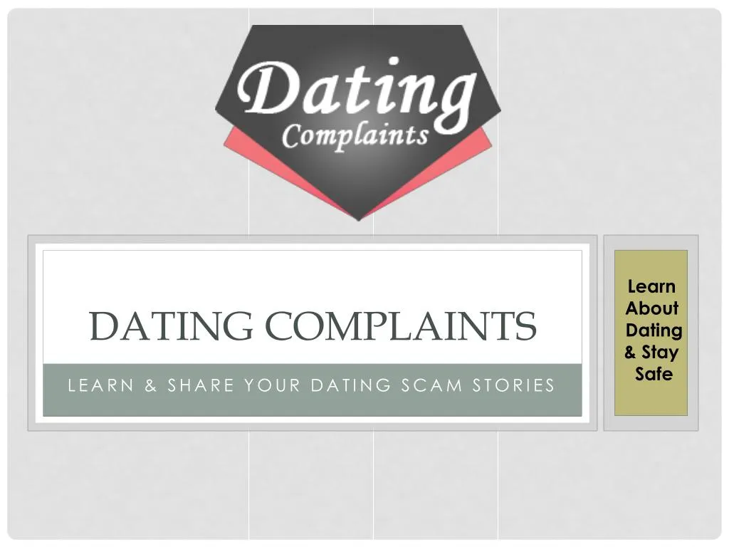 dating complaints