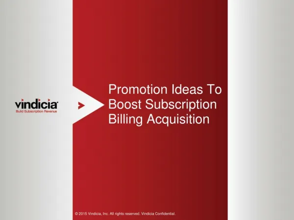 Promotion Ideas To Boost Subscription Billing Acquisition