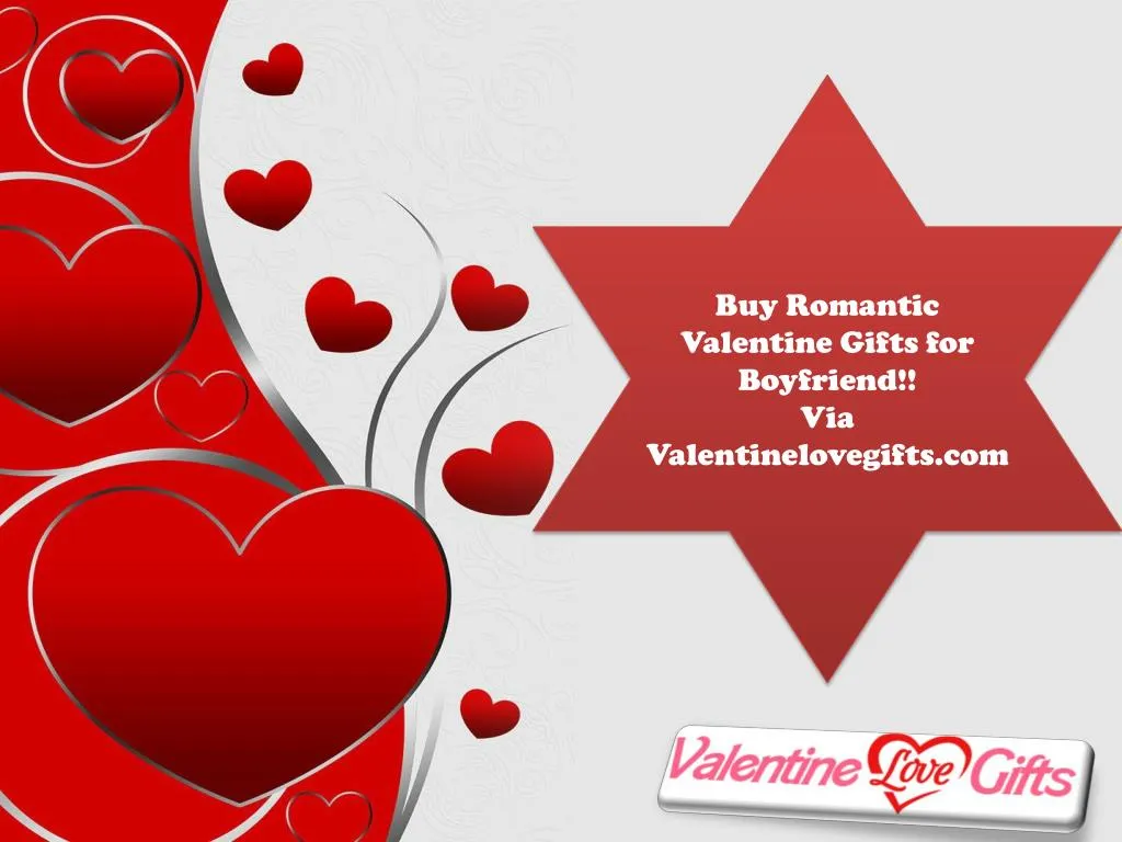 buy romantic valentine gifts for boyfriend via valentinelovegifts com