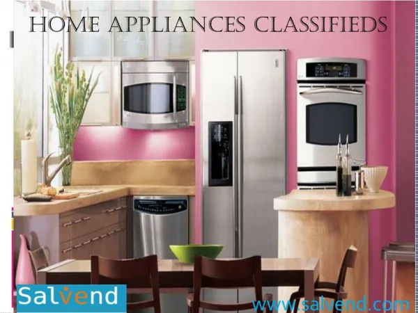 Home Appliances Classifieds