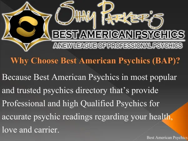 Online Best Psychics : Best American Psychics