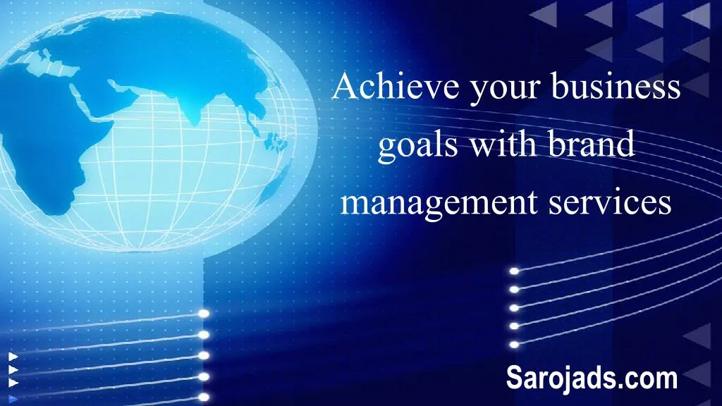 achieve your business goals with brand management services